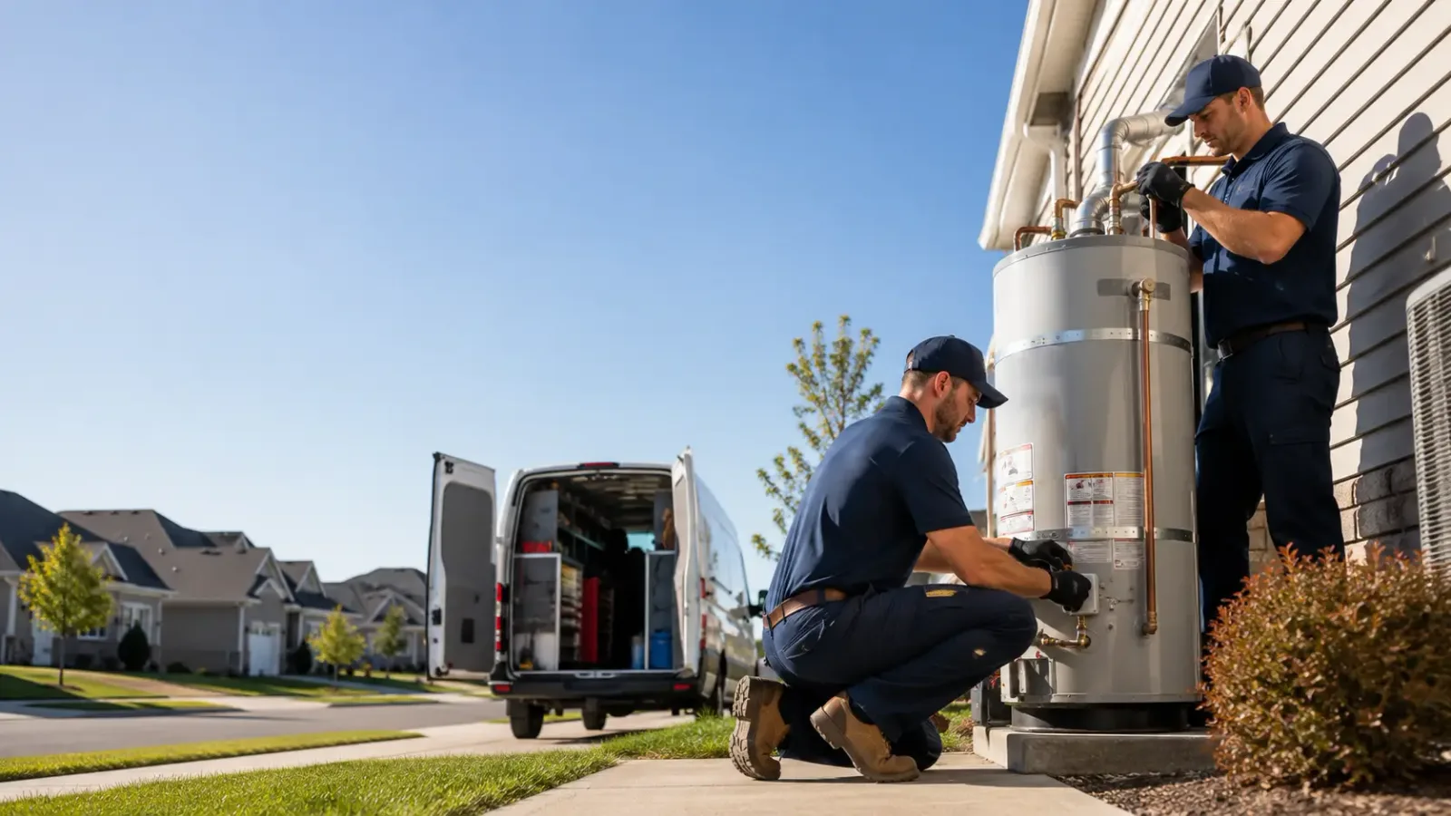 Water Heater Installation in Mapleton, KS